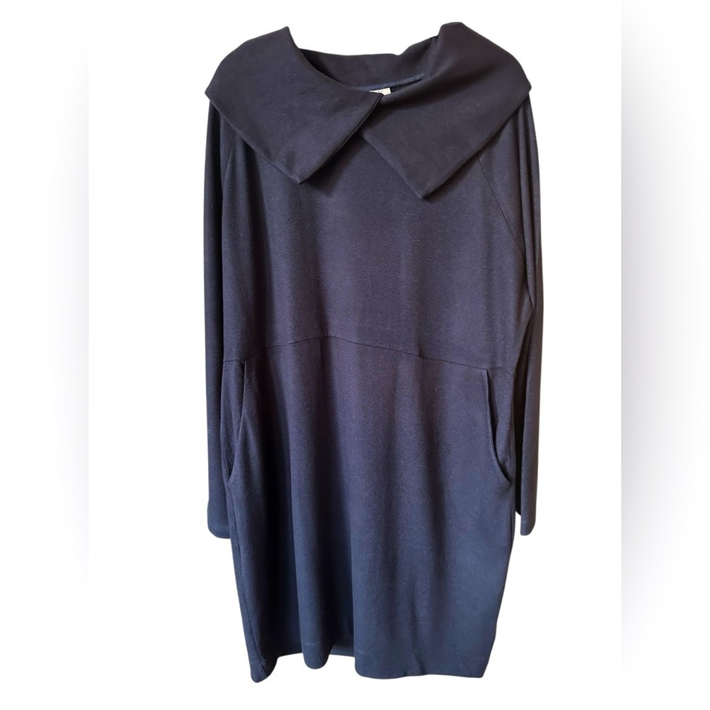 Cabi Elegant Black Long-Sleeve Dress size XL